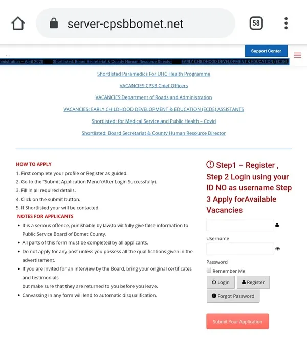 Bomet County government 2020 ECDE Teacher Assistant job vacancies, ECDE Jobs, ECDE Vacancies, ECDE Teaching jobs, how to apply for Bomet County ECDE teacher job vacancies,