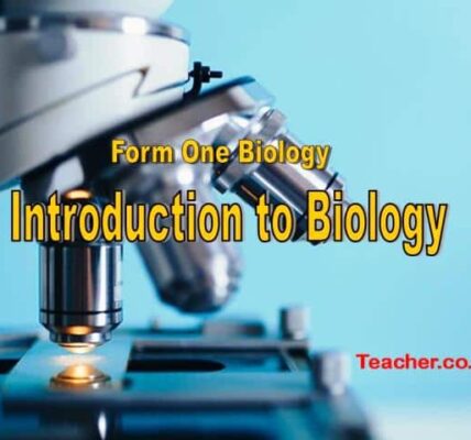 Introduction to Biology Form 1 notes