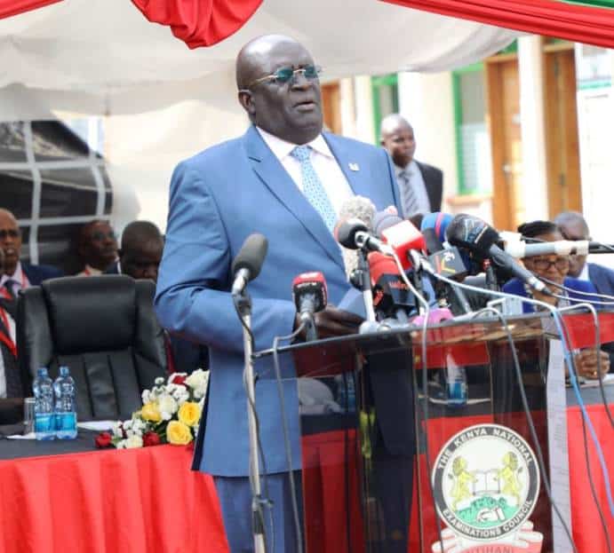 Education CS Prof George Magoha