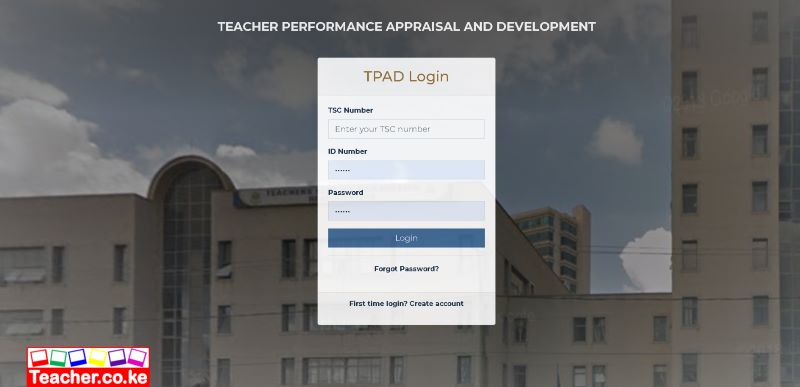 How to register a TSC account