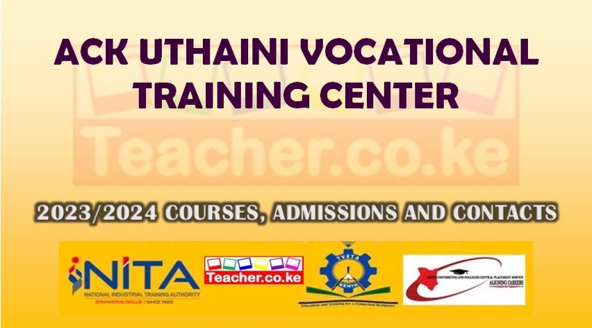 Ack Uthaini Vocational Training Center