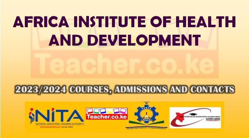 Africa Institute Of Health And Development