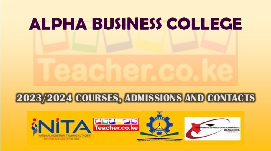 Alpha Business College