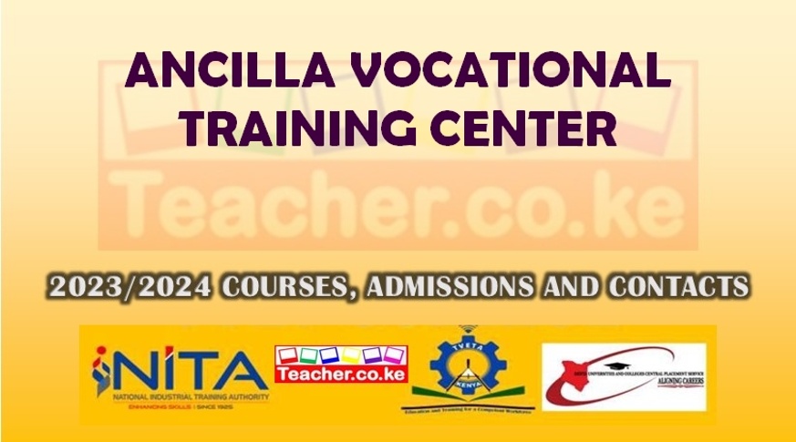 Ancilla Vocational Training Center