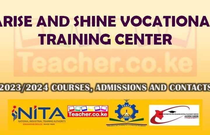 Arise And Shine Vocational Training Center