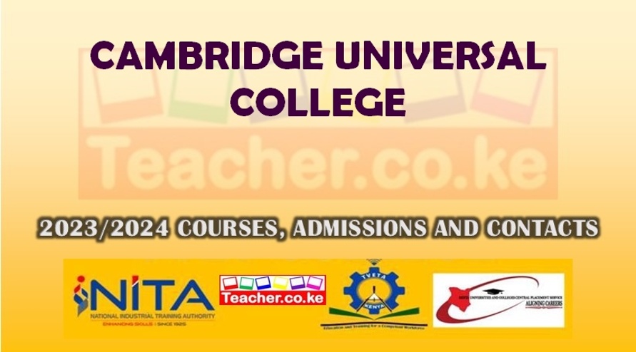 Cambridge Universal College