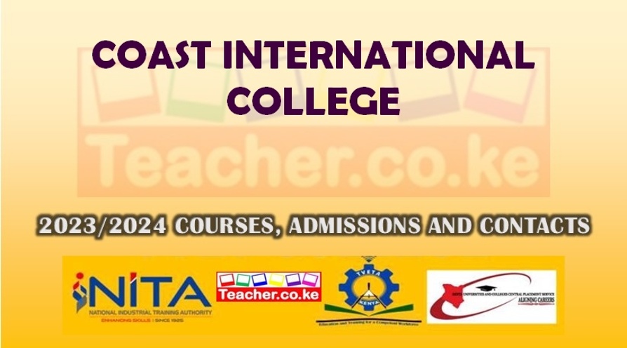 Coast International College
