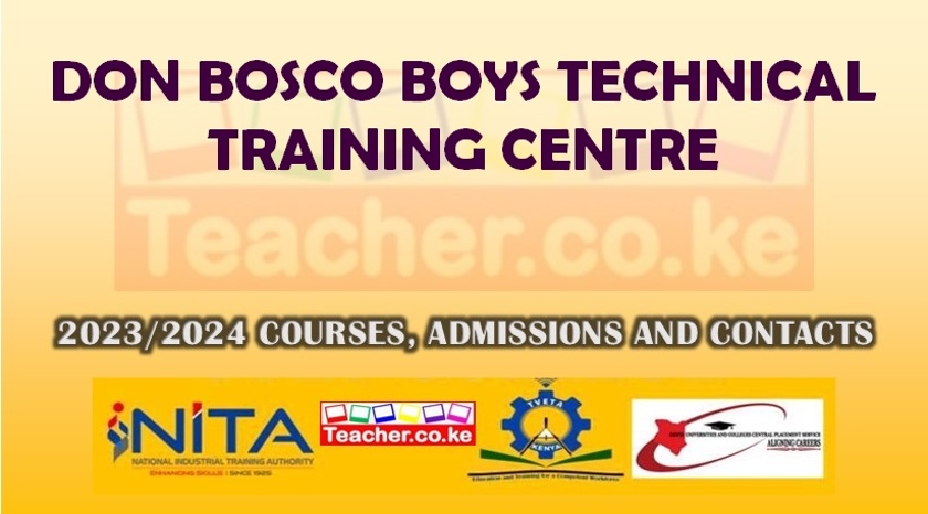 Don Bosco Boys Technical Training Centre