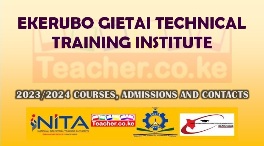 Ekerubo Gietai Technical Training Institute