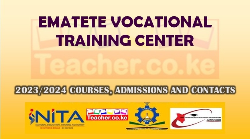 Ematete Vocational Training Center