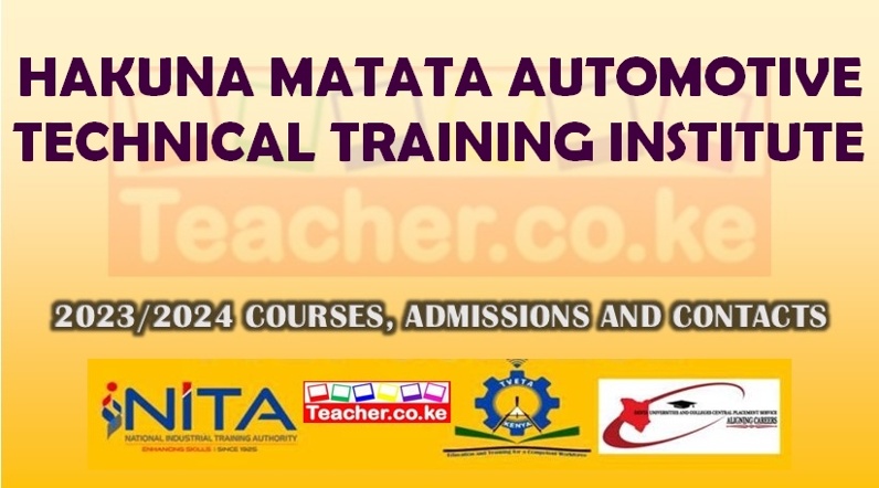 Hakuna Matata Automotive Technical Training Institute