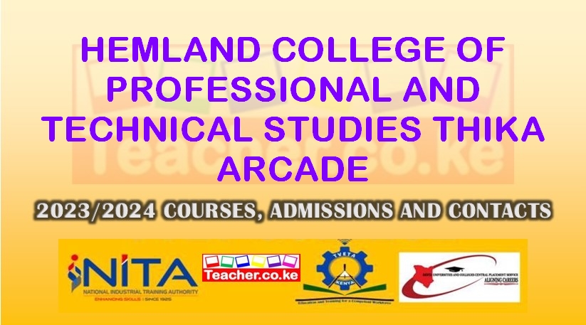 Hemland College Of Professional And Technical Studies - Thika Arcade