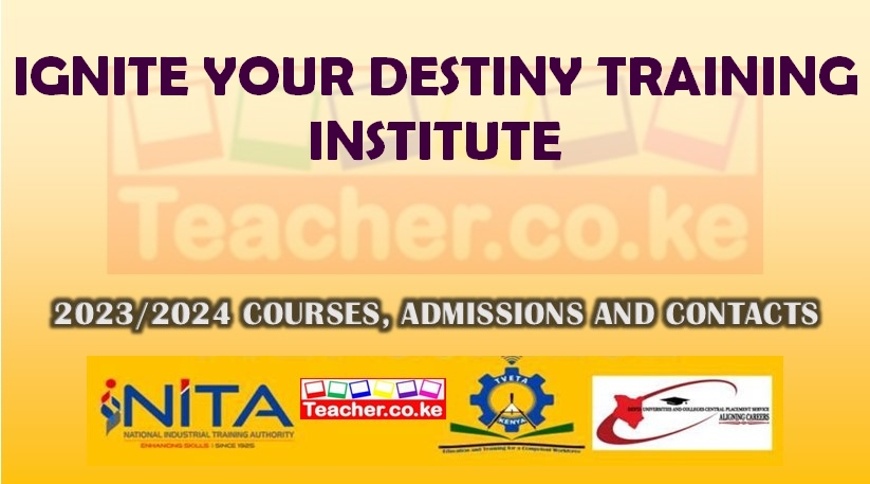Ignite Your Destiny Training Institute