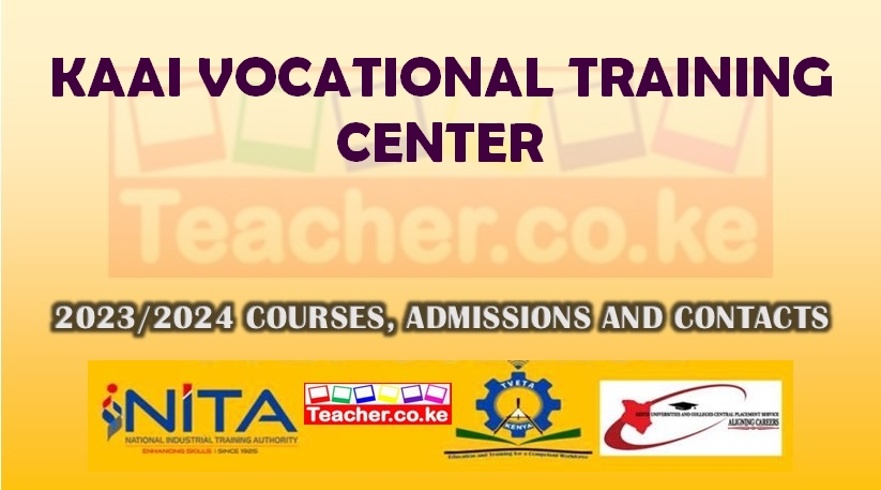 Kaai Vocational Training Center