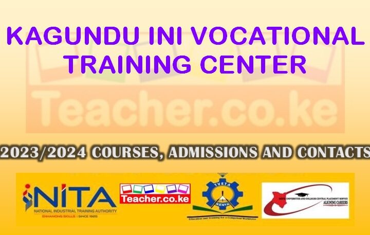 Kagundu - Ini Vocational Training Center