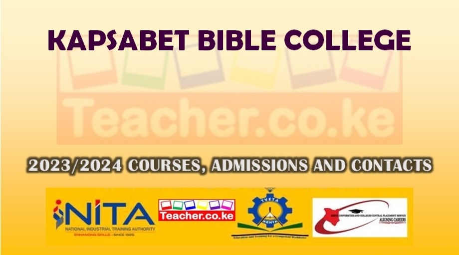 Kapsabet Bible College
