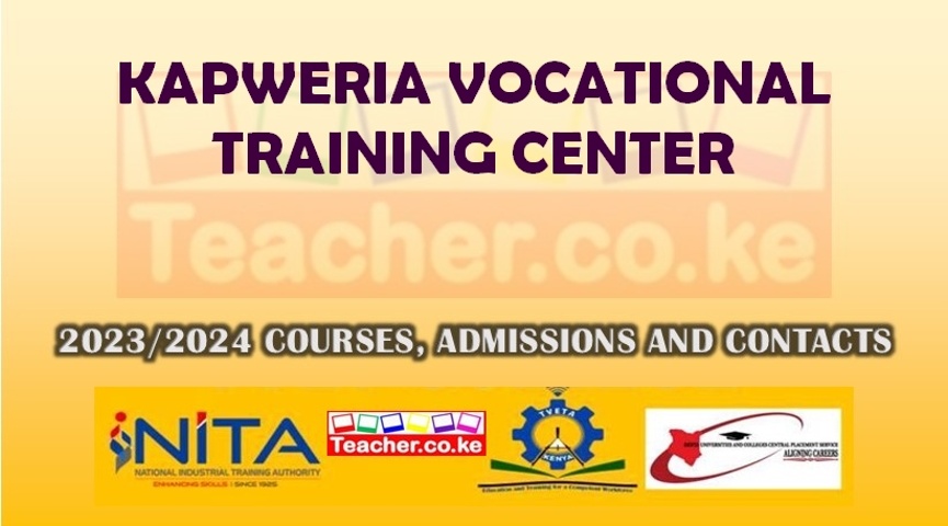 Kapweria Vocational Training Center