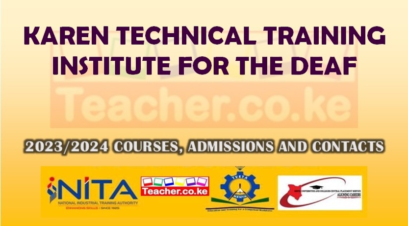 Karen Technical Training Institute For The Deaf