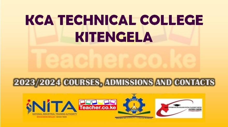 Kca Technical College Kitengela