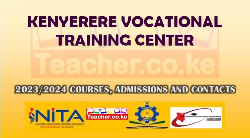 Kenyerere Vocational Training Center