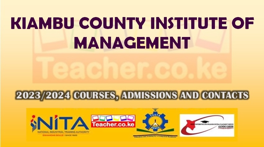 Kiambu County Institute Of Management