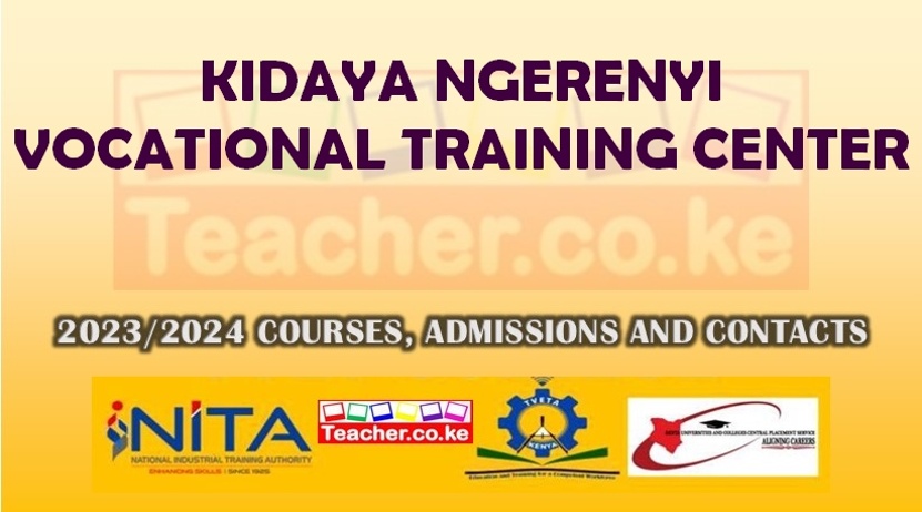 Kidaya Ngerenyi Vocational Training Center