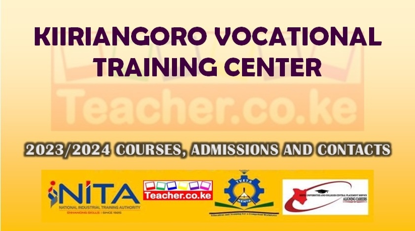 Kiiriangoro Vocational Training Center