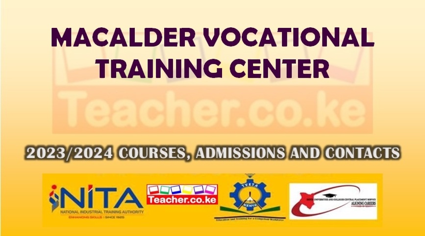 Macalder Vocational Training Center