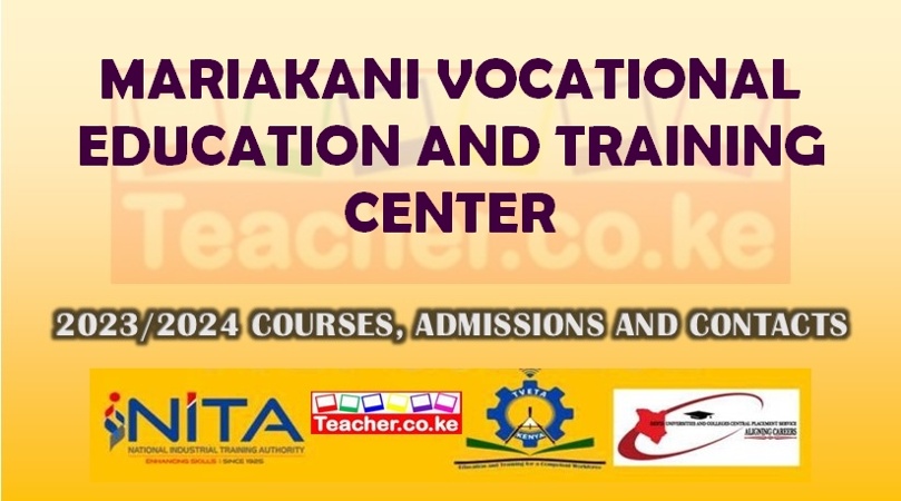 Mariakani Vocational Education And Training Center