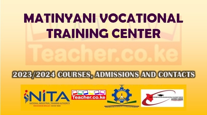 Matinyani Vocational Training Center