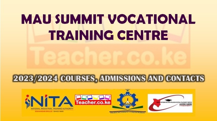 Mau Summit Vocational Training Centre