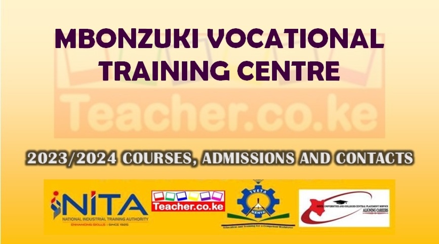 Mbonzuki Vocational Training Centre