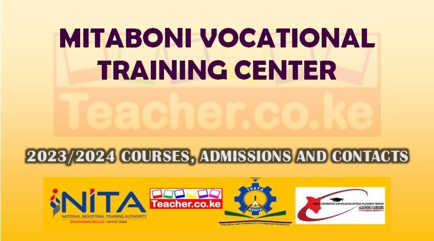 Mitaboni Vocational Training Center