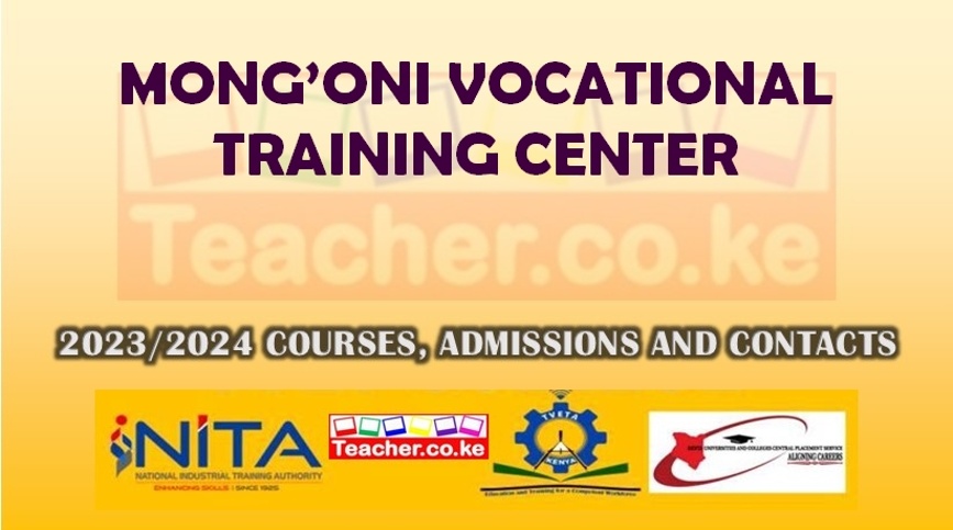 Mong’Oni Vocational Training Center