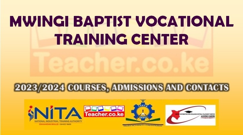 Mwingi Baptist Vocational Training Center