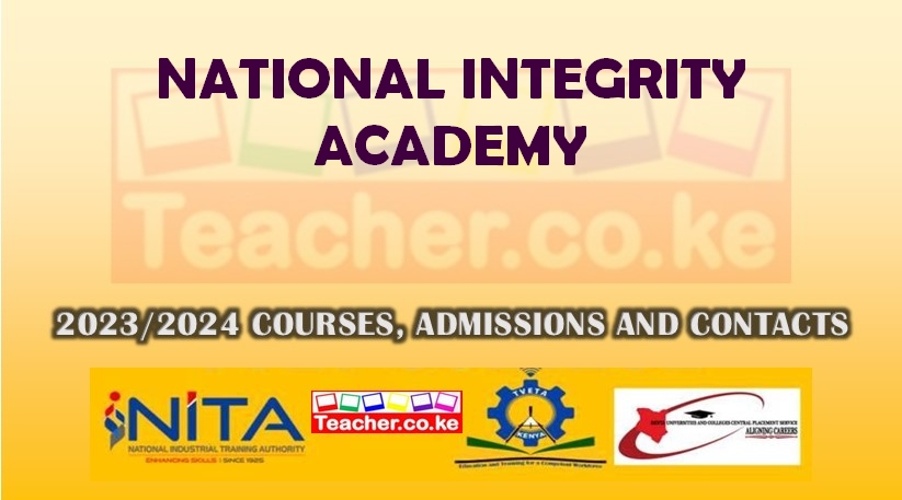 National Integrity Academy