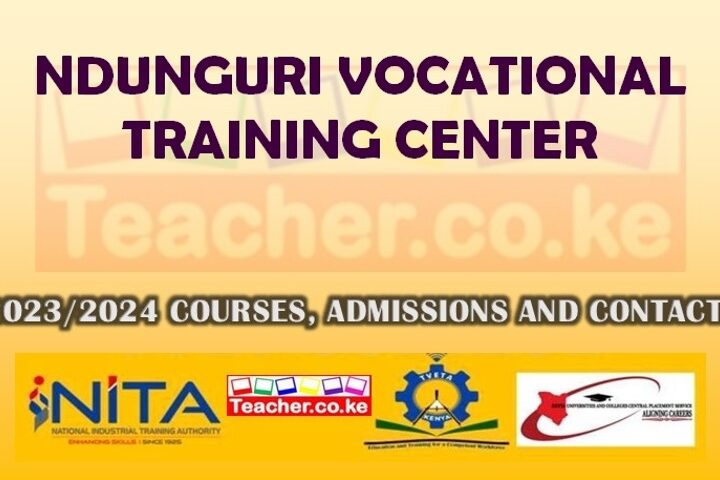 Ndunguri Vocational Training Center