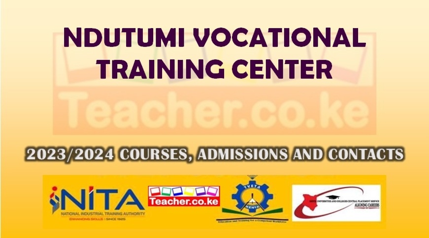 Ndutumi Vocational Training Center