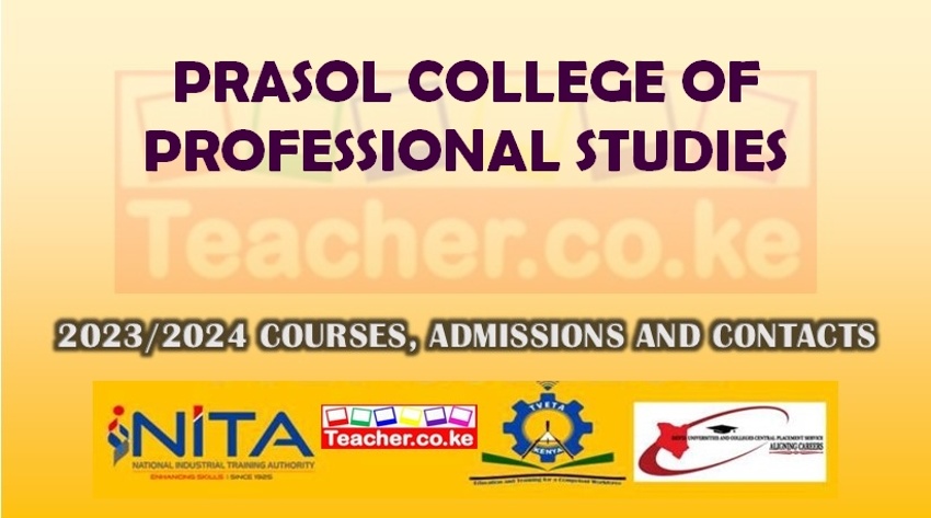 Prasol College Of Professional Studies