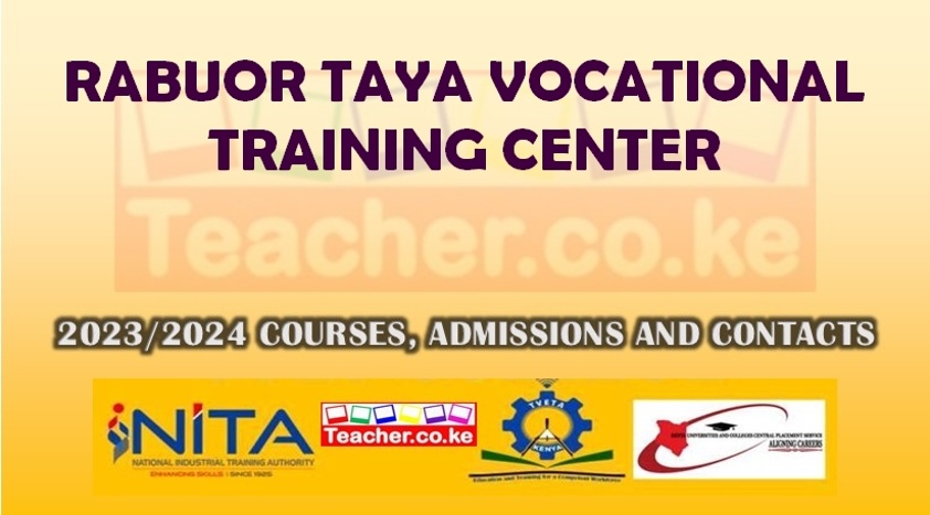 Rabuor Taya Vocational Training Center