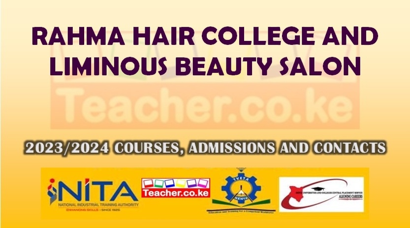 Rahma Hair College And Liminous Beauty Salon