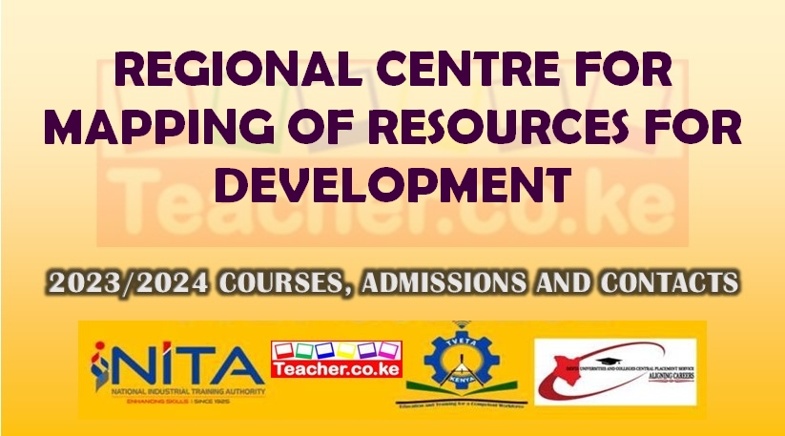 Regional Centre For Mapping Of Resources For Development