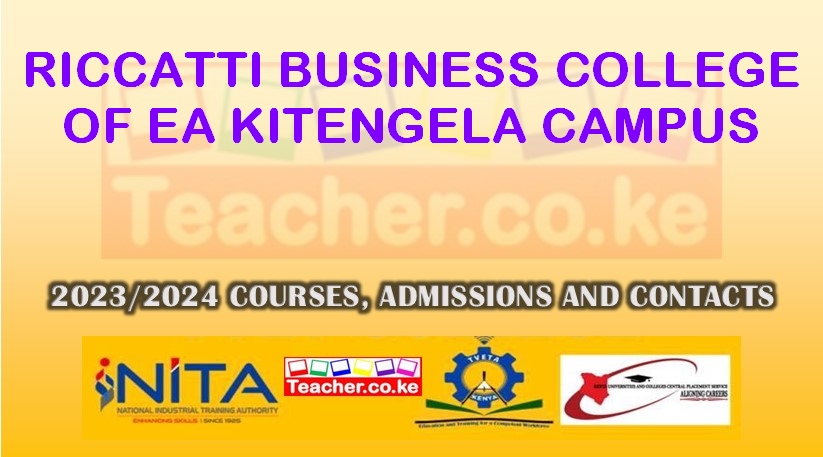 Riccatti Business College Of Ea - Kitengela Campus