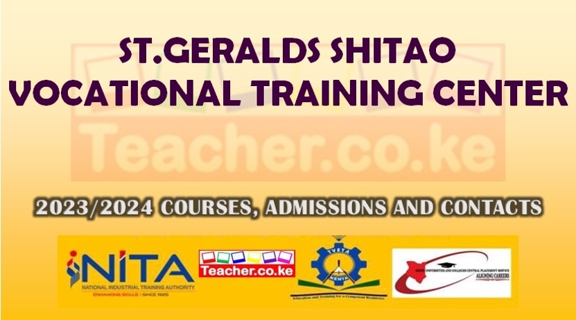 St.Geralds Shitao Vocational Training Center