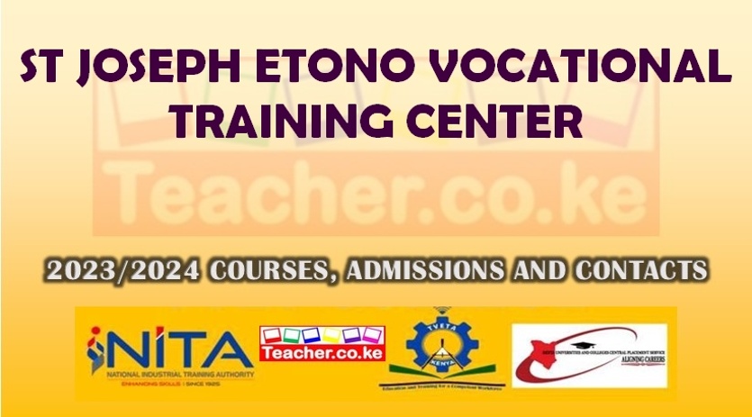 St Joseph Etono Vocational Training Center