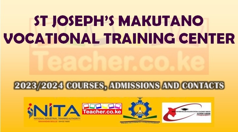 St Joseph’s Makutano Vocational Training Center