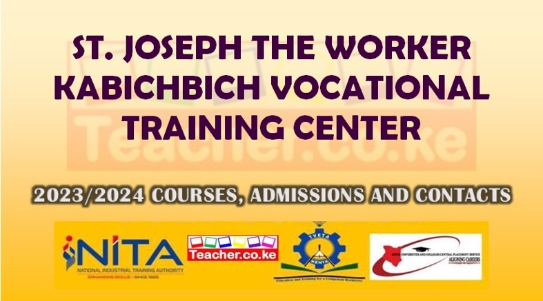 St. Joseph The Worker Kabichbich Vocational Training Center