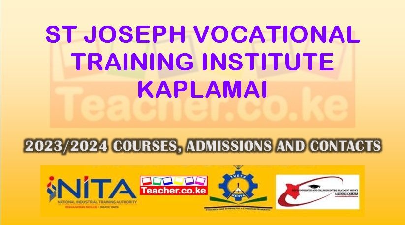 St. Joseph Vocational Training Institute - Kaplamai