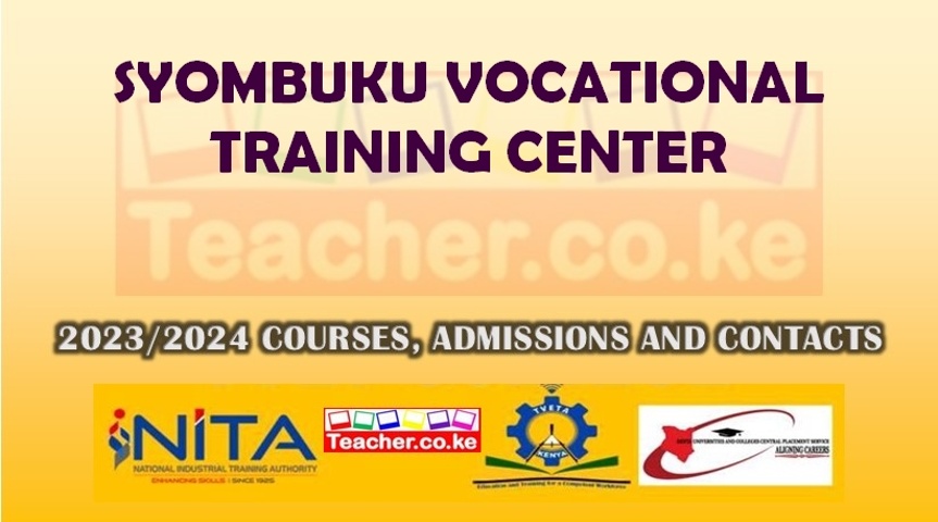Syombuku Vocational Training Center