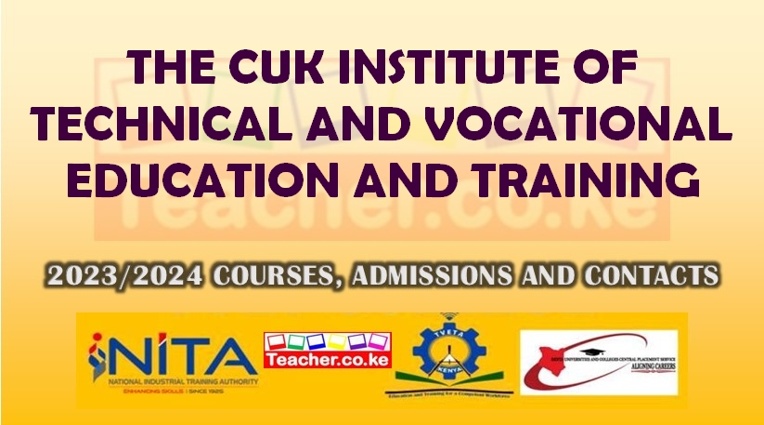 The Cuk Institute Of Technical And Vocational Education And Training